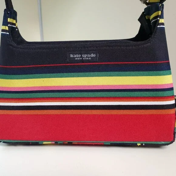 Kate Spade Multicolor Striped Purse & Accessory Case - Picture 4 of 12